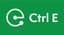 Ctrl E