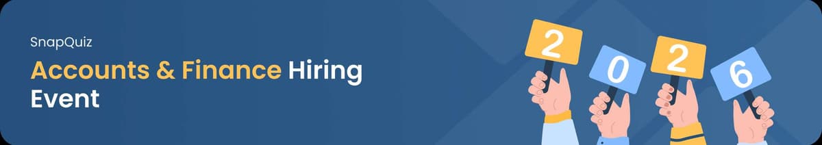 Accounts & Finance Hiring Event #1 banner