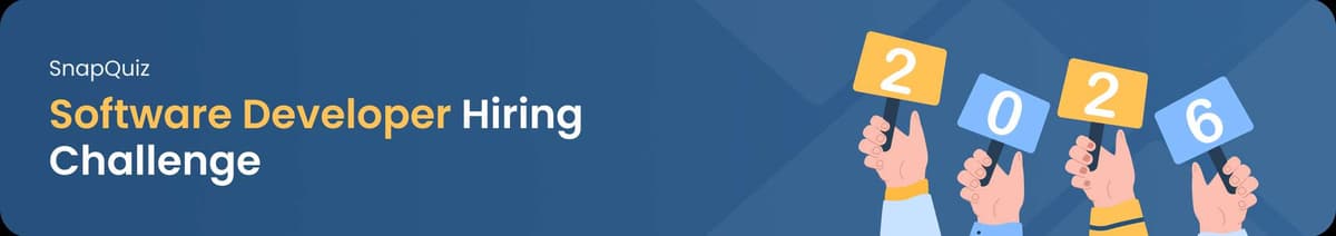 Software Developer Hiring Challenge #1 banner