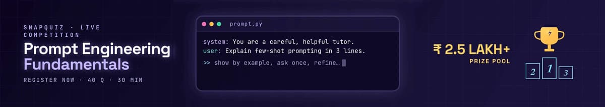Prompt Engineering Fundamentals Challenge banner