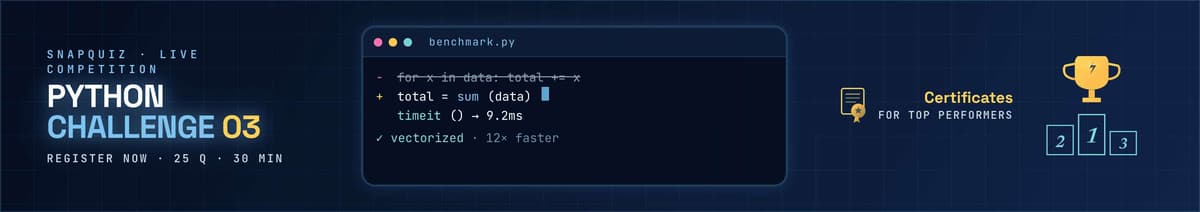 Python Challenge 3 banner