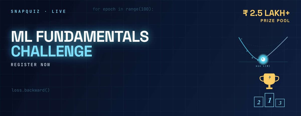 Machine Learning Fundamentals Challenge banner