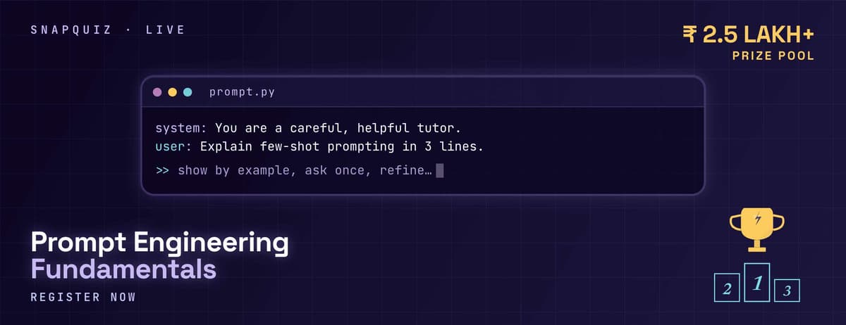 Prompt Engineering Fundamentals Challenge banner