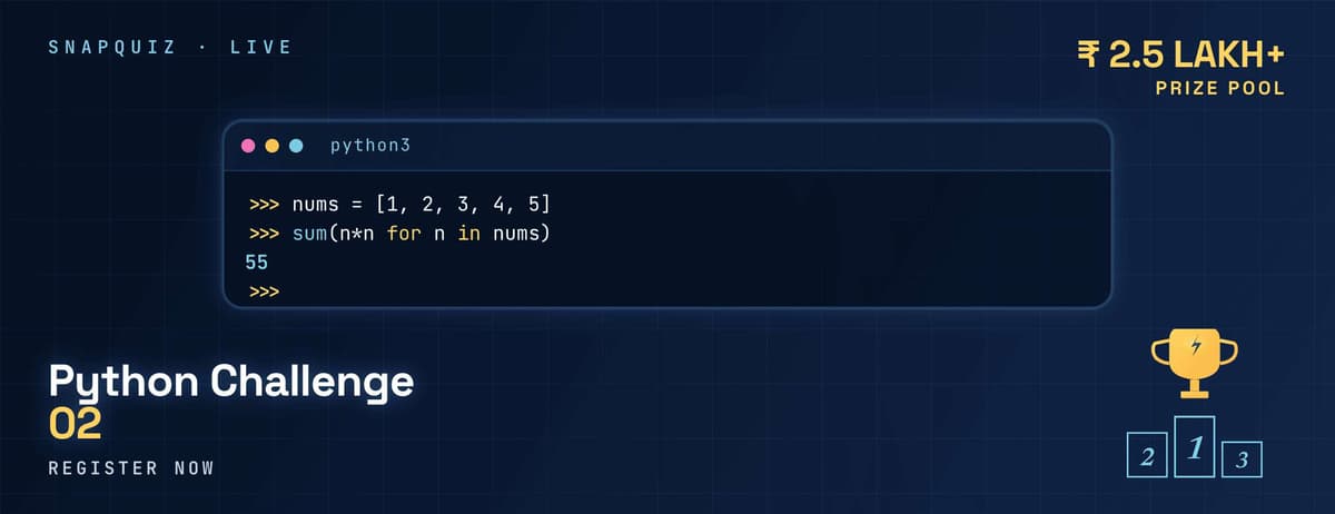 Python Challenge 2 banner