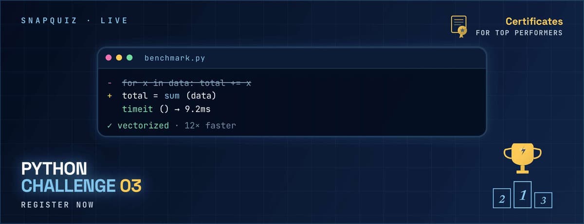 Python Challenge 3 banner