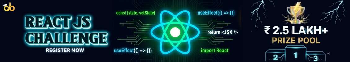 React JS Challenge #1 banner